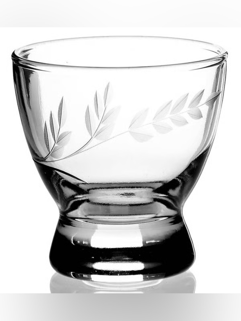 3 Anchor Hocking Swedish Modern Wheat Flat Tumblers 3.5”